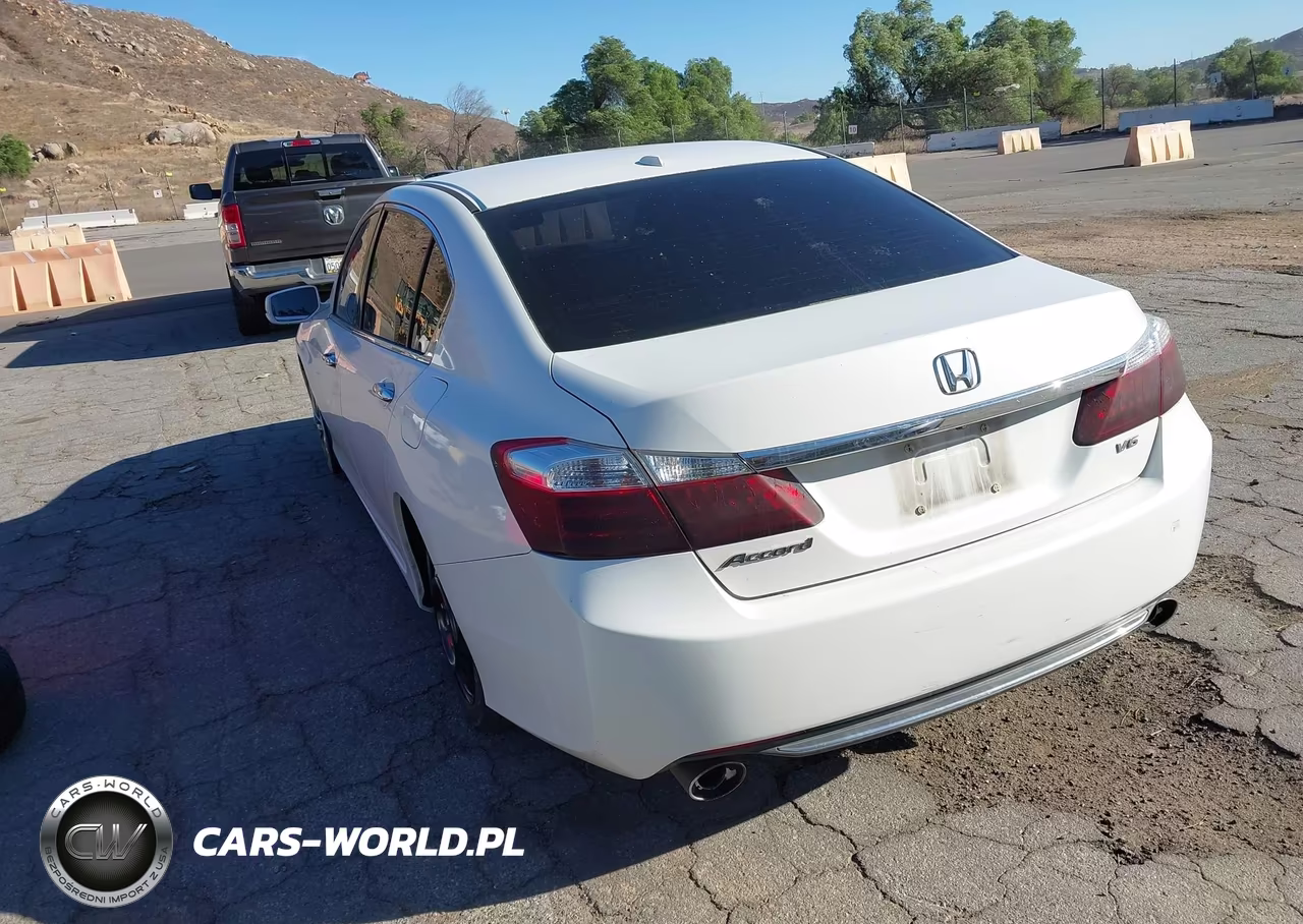 2015 Honda Accord Ex-L V-6 VIN:1HGCR3F80FA012509 - 3