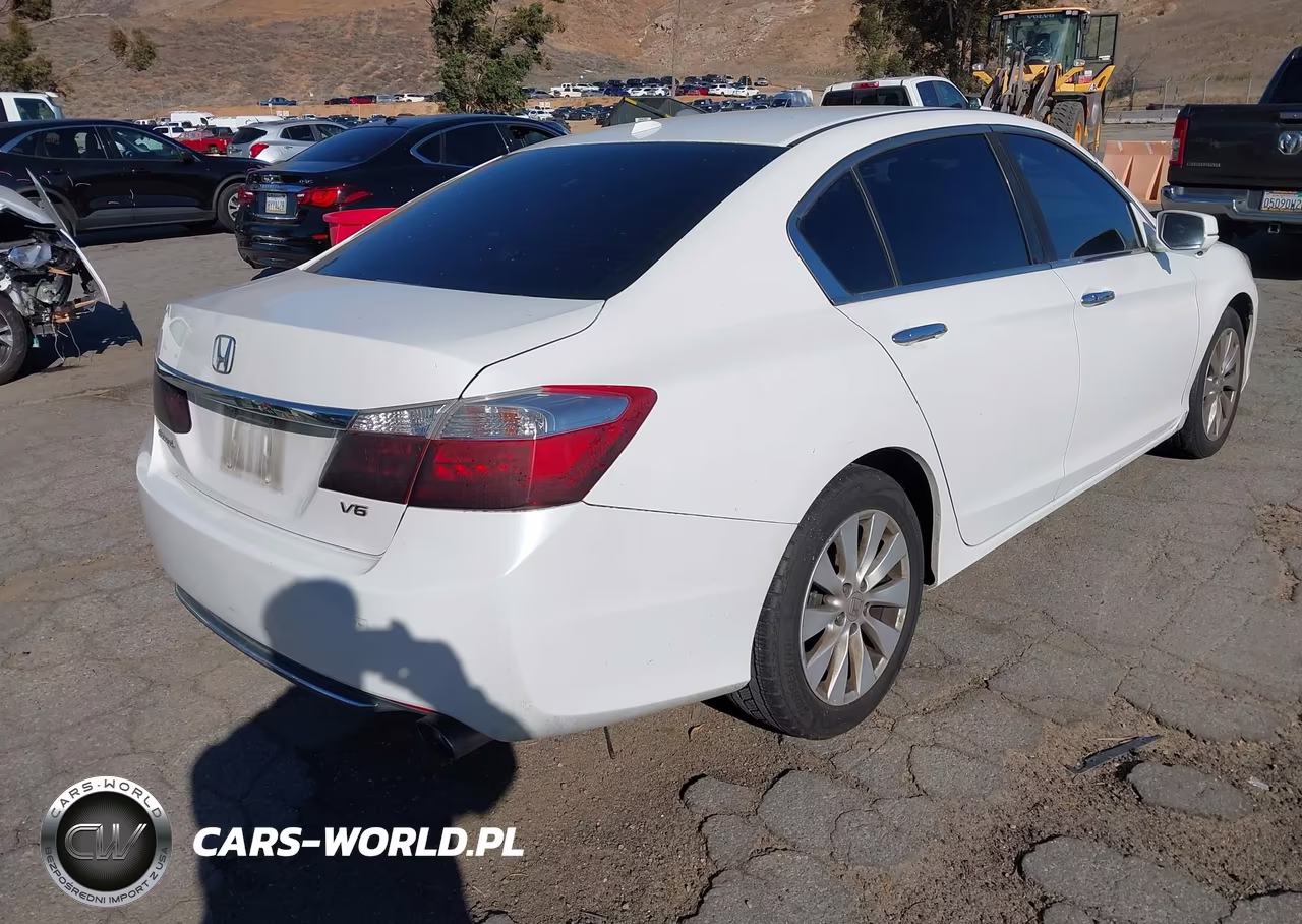 2015 Honda Accord Ex-L V-6 VIN:1HGCR3F80FA012509 - 4