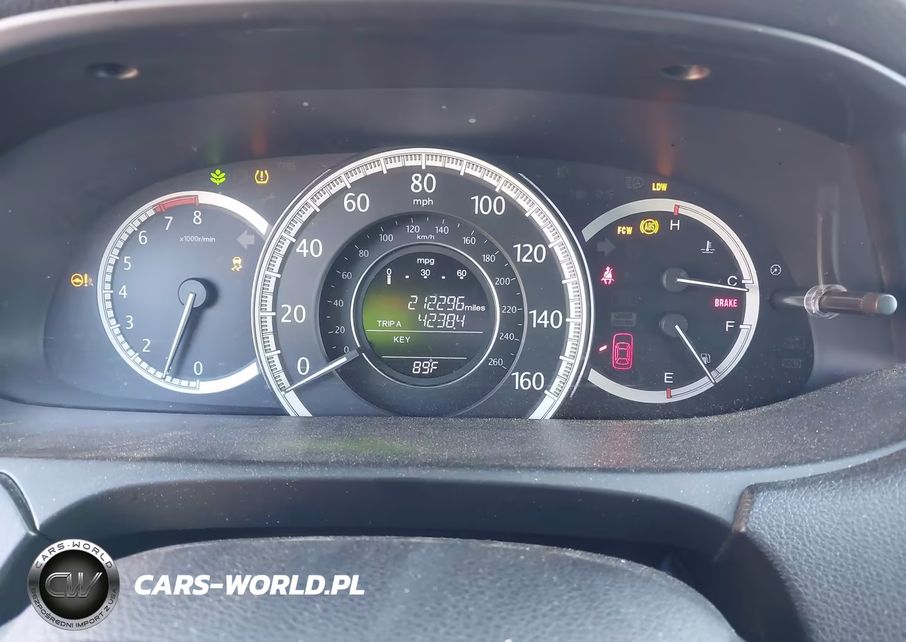 2015 Honda Accord Ex-L V-6 VIN:1HGCR3F80FA012509 - 7
