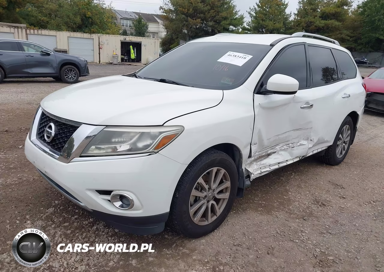 2015 Nissan Pathfinder Sv VIN:5N1AR2MM4FC717412 - 2