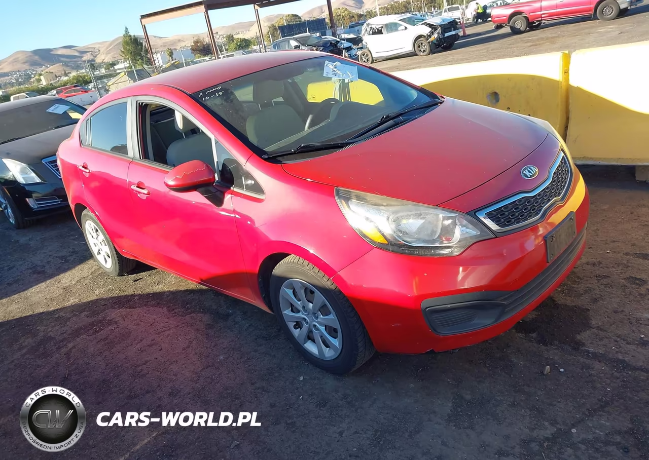 2013 Kia Rio Ex VIN:KNADN4A39D6232082 - 1
