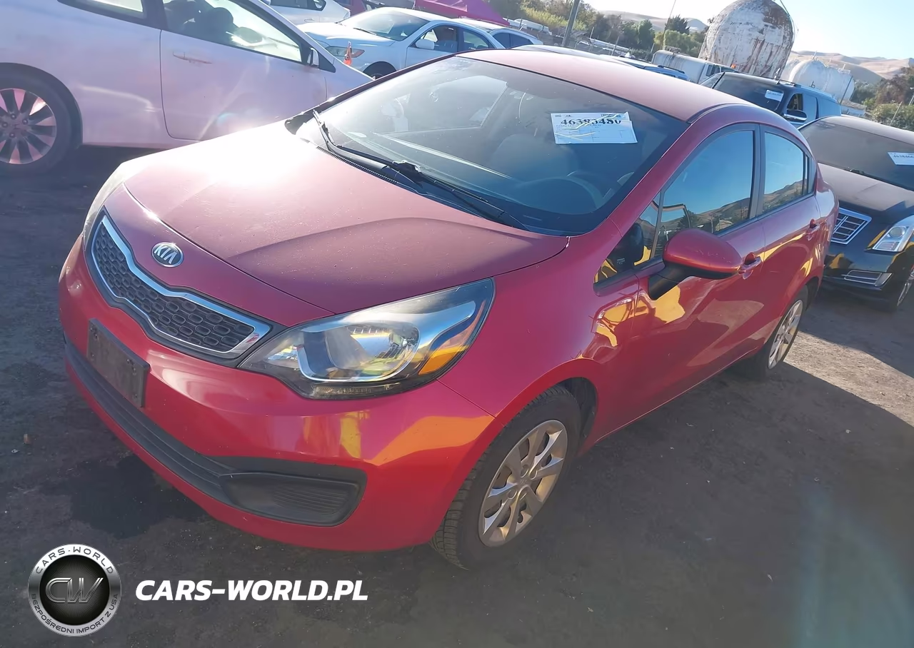 2013 Kia Rio Ex VIN:KNADN4A39D6232082 - 2