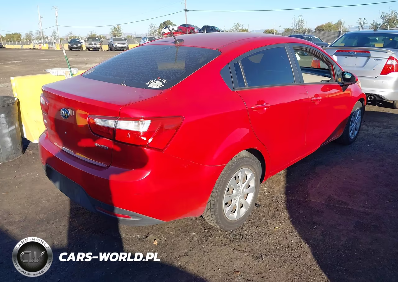2013 Kia Rio Ex VIN:KNADN4A39D6232082 - 4