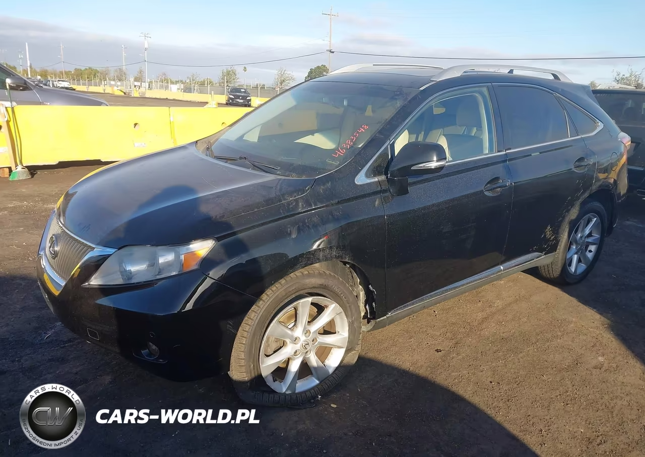 2010 Lexus Rx 350 VIN:2T2BK1BA6AC051262 - 2
