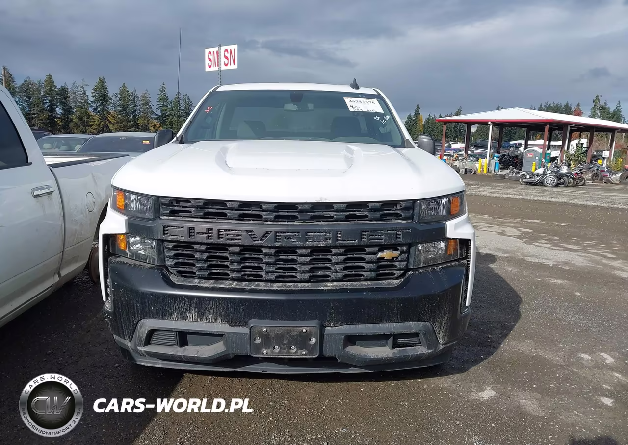 2021 Chevrolet Silverado 1500 2Wd Long Bed Wt VIN:3GCNWAEK7MG276908 - 12