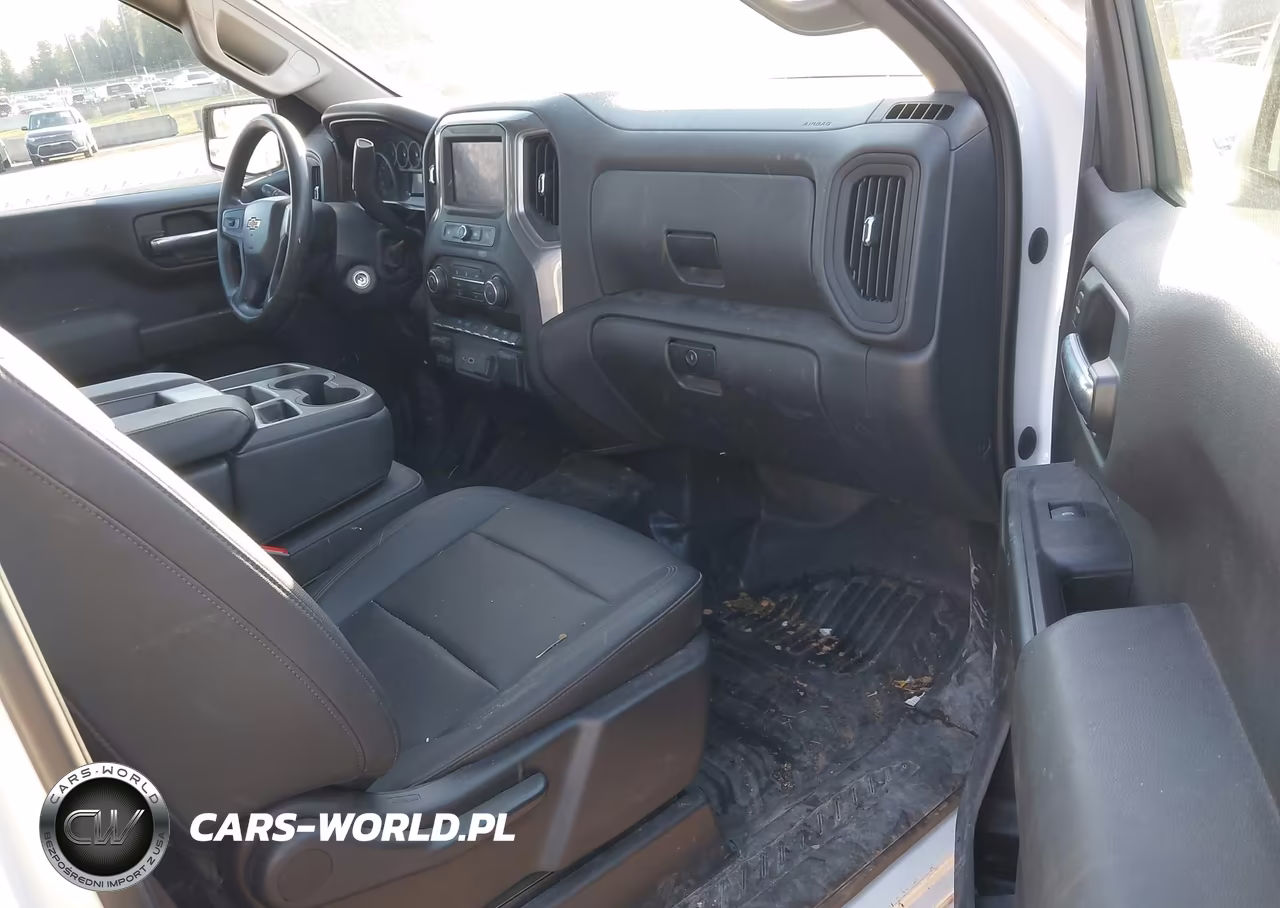 2021 Chevrolet Silverado 1500 2Wd Long Bed Wt VIN:3GCNWAEK7MG276908 - 5