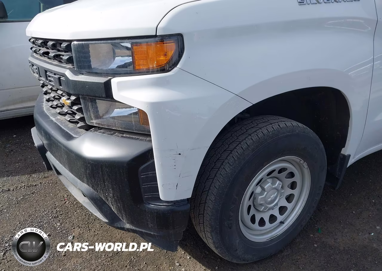 2021 Chevrolet Silverado 1500 2Wd Long Bed Wt VIN:3GCNWAEK7MG276908 - 6