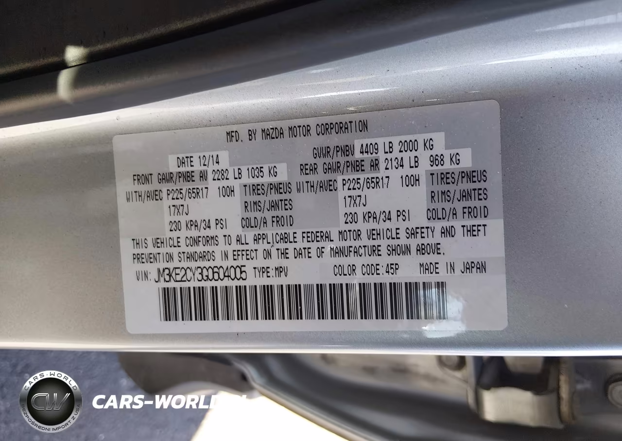 2016 Mazda Cx-5 Touring VIN:JM3KE2CY3G0604005 - 8