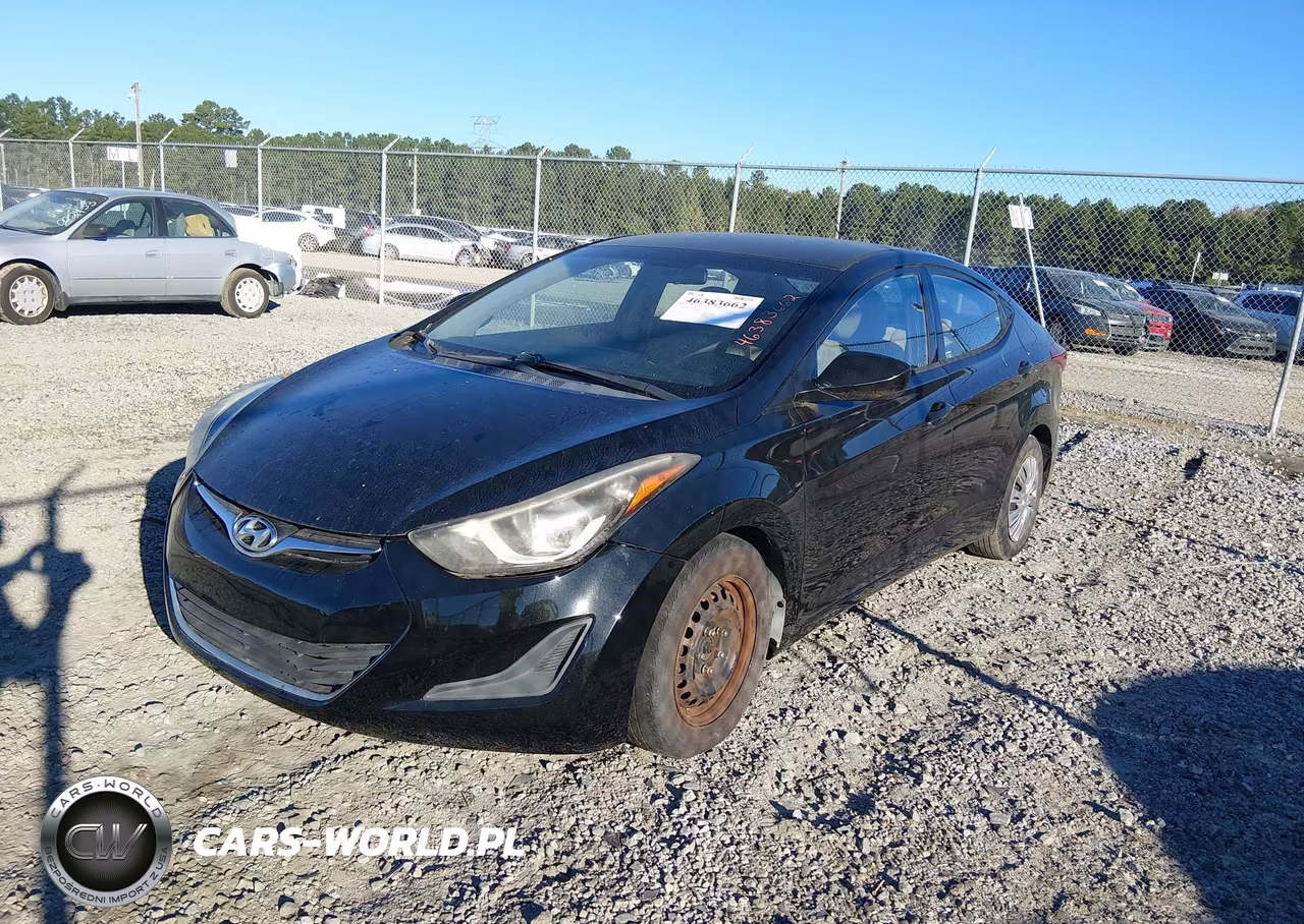 2016 Hyundai Elantra Se VIN:5NPDH4AE0GH714848 - 2