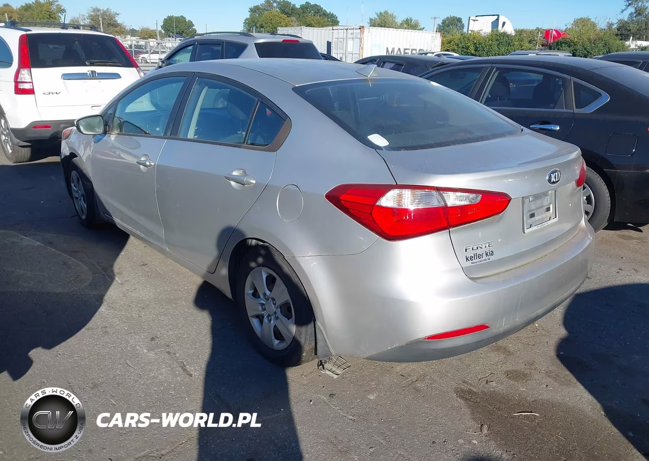 2014 Kia Forte Lx VIN:KNAFK4A68E5148659 - 3