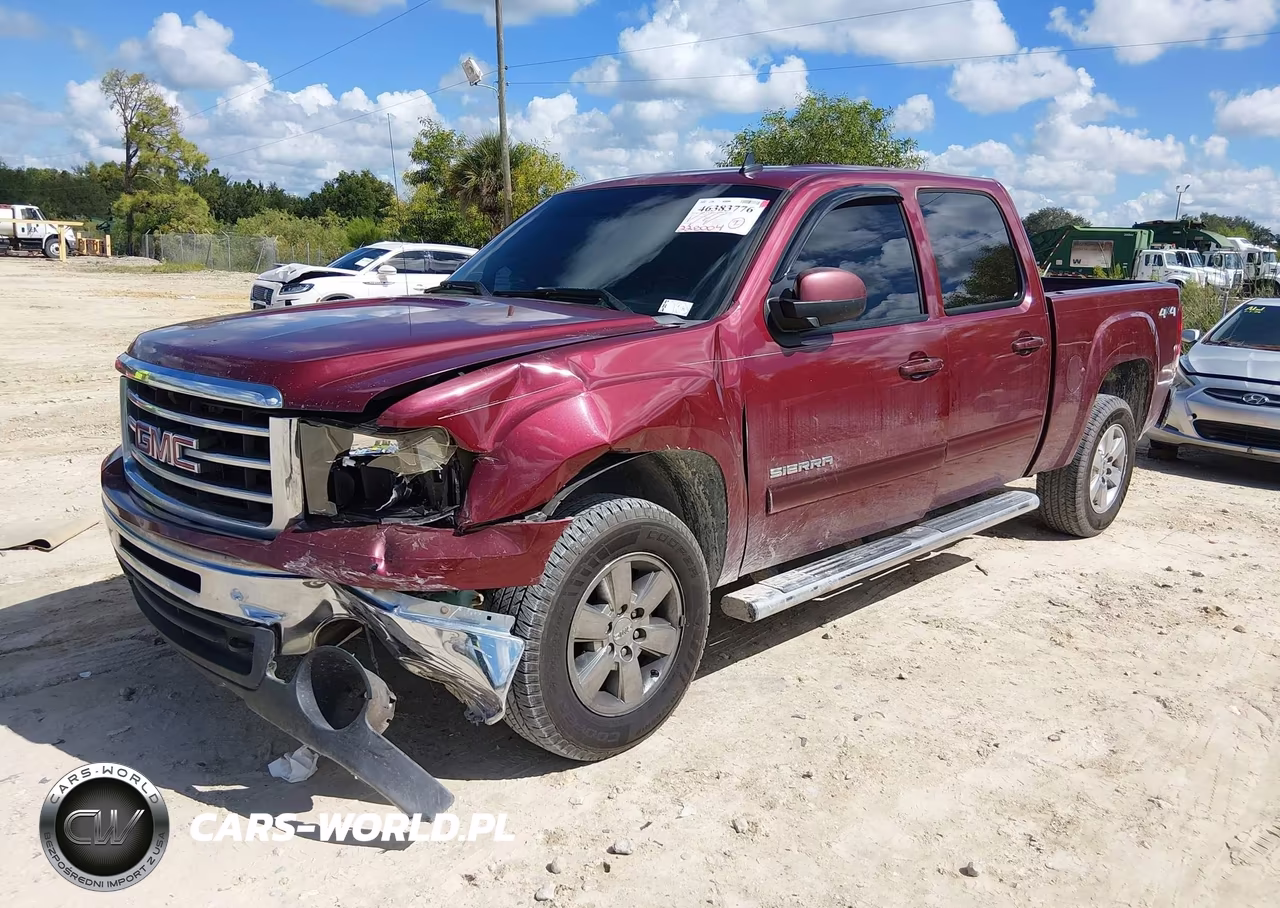2013 GMC Sierra 1500 Slt VIN:3GTP2WE78DG260696 - 2