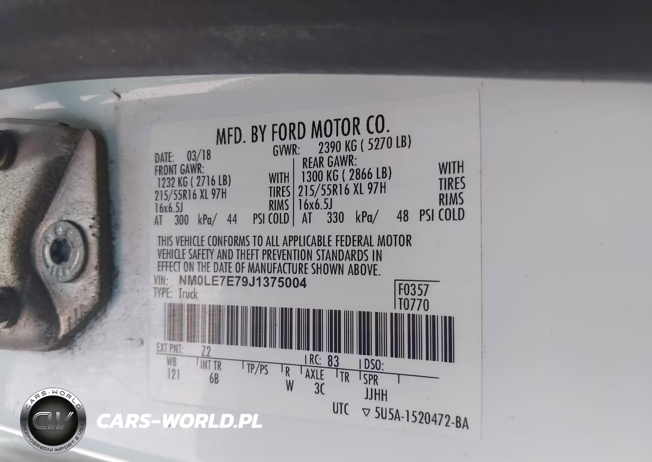 2018 Ford Transit Connect Xl VIN:NM0LE7E79J1375004 - 9