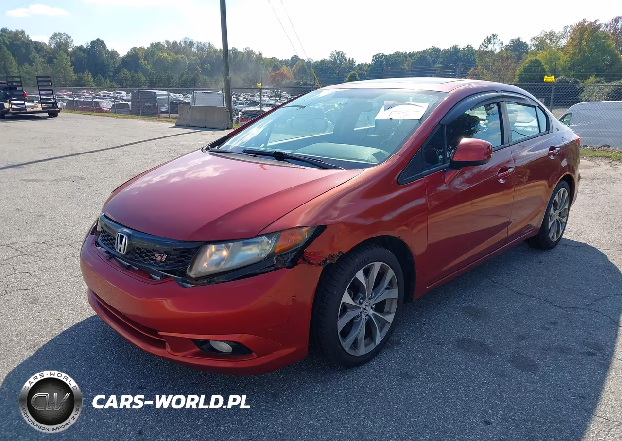 2012 Honda Civic Si VIN:2HGFB6E57CH703835 - 2