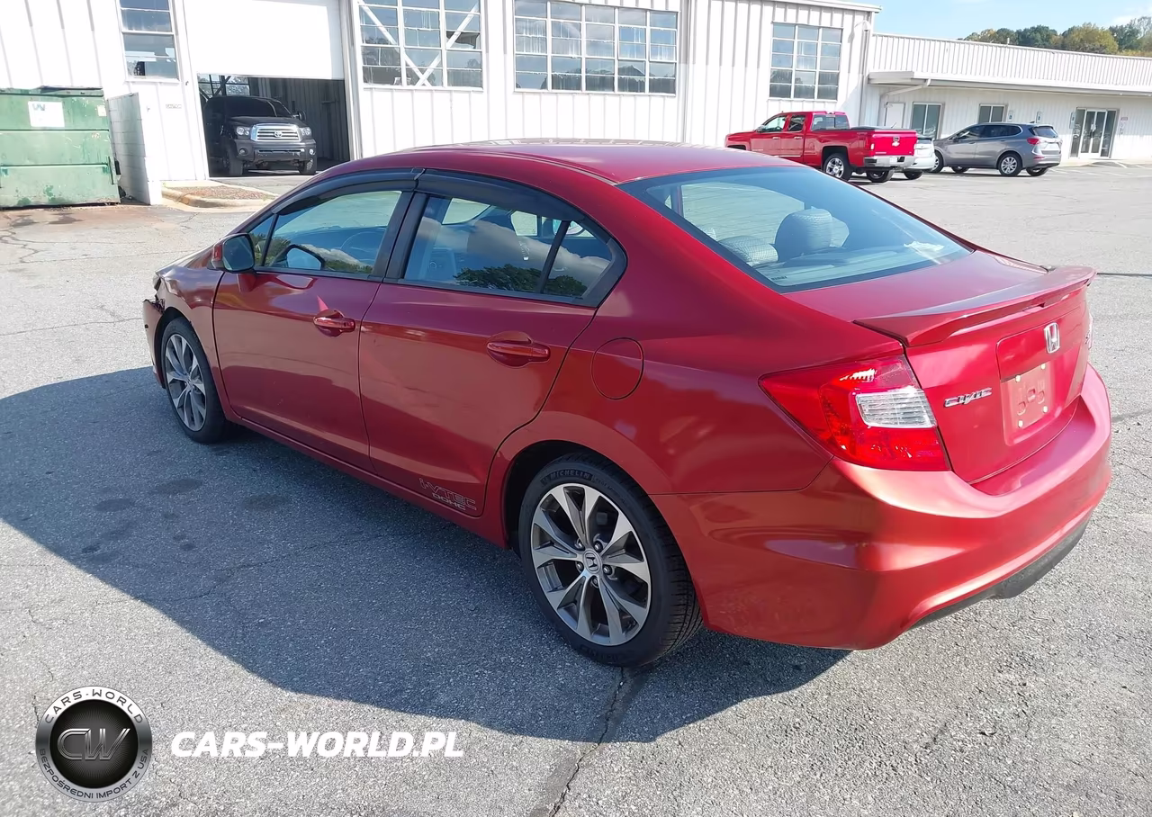 2012 Honda Civic Si VIN:2HGFB6E57CH703835 - 3