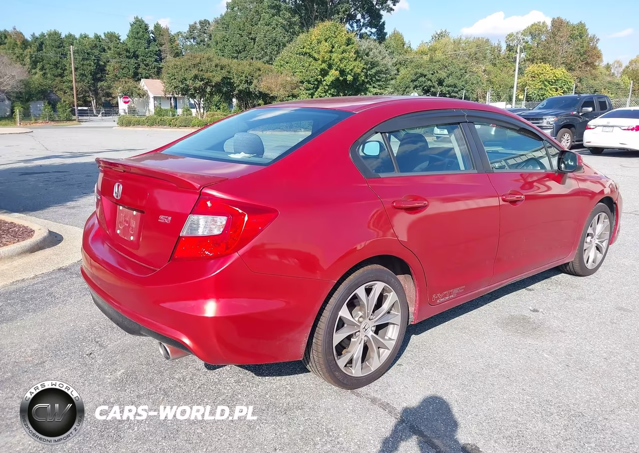 2012 Honda Civic Si VIN:2HGFB6E57CH703835 - 4
