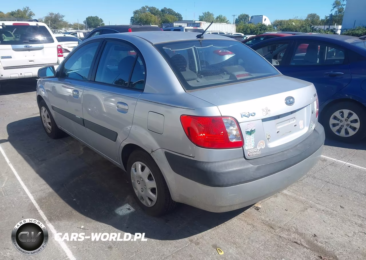 2007 Kia Rio Lx VIN:KNADE123976190014 - 3