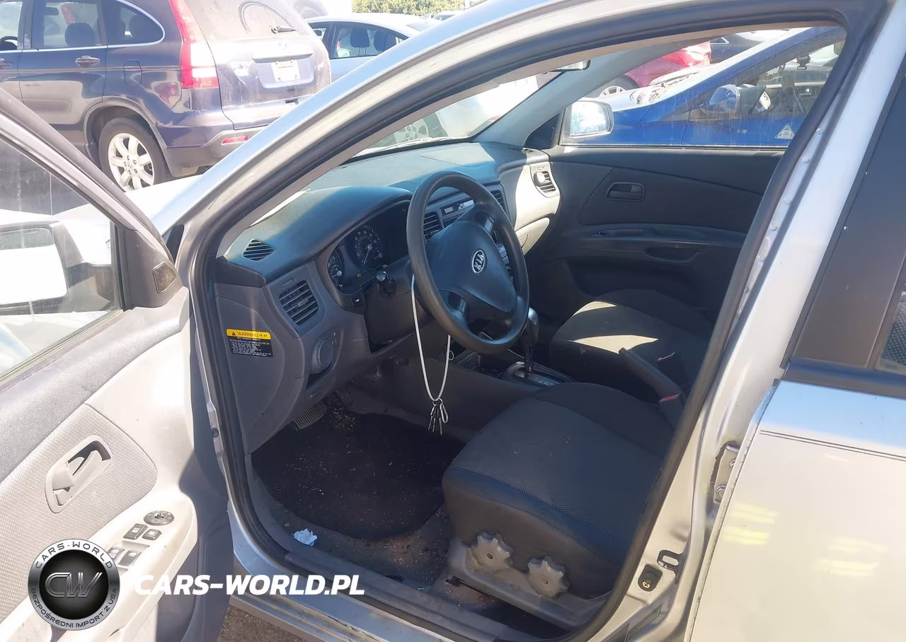 2007 Kia Rio Lx VIN:KNADE123976190014 - 5