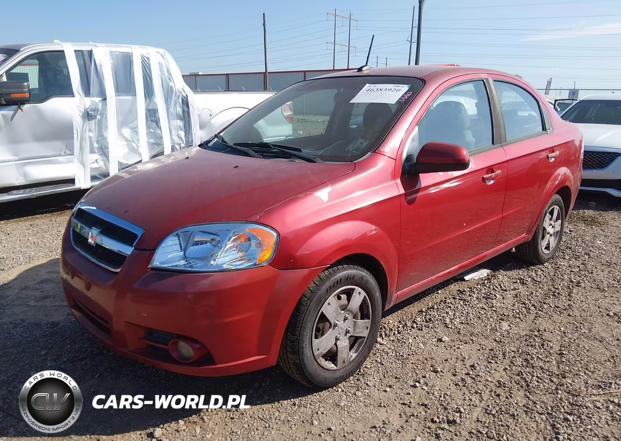2011 Chevrolet Aveo 1Lt VIN:KL1TD5DE8BB199866 - 2