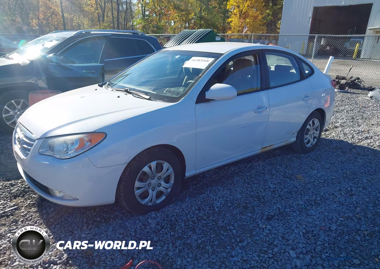 2010 Hyundai Elantra Gls VIN:KMHDU4AD0AU923597 - 2