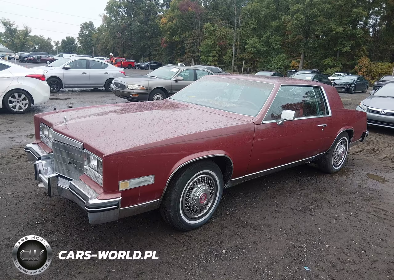 1985 Cadillac Eldorado VIN:1G6EL5787FE663005 - 2