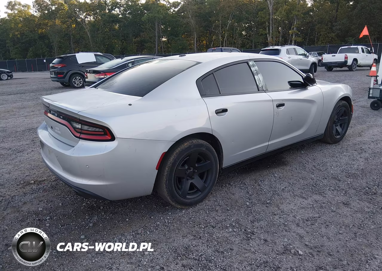 2019 Dodge Charger Police Rwd VIN:2C3CDXAT9KH558418 - 4