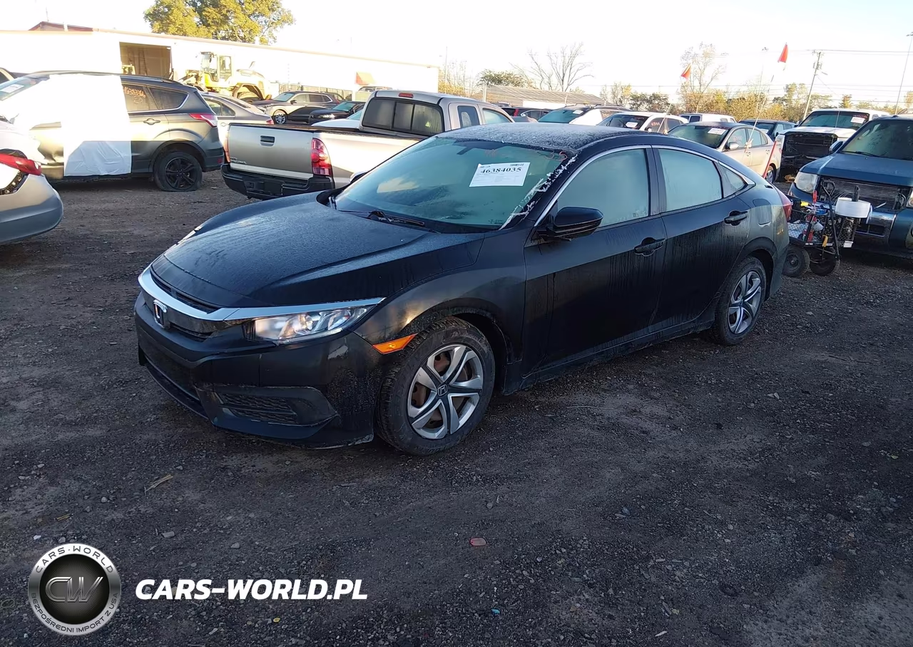 2016 Honda Civic Lx VIN:19XFC2F58GE082433 - 2