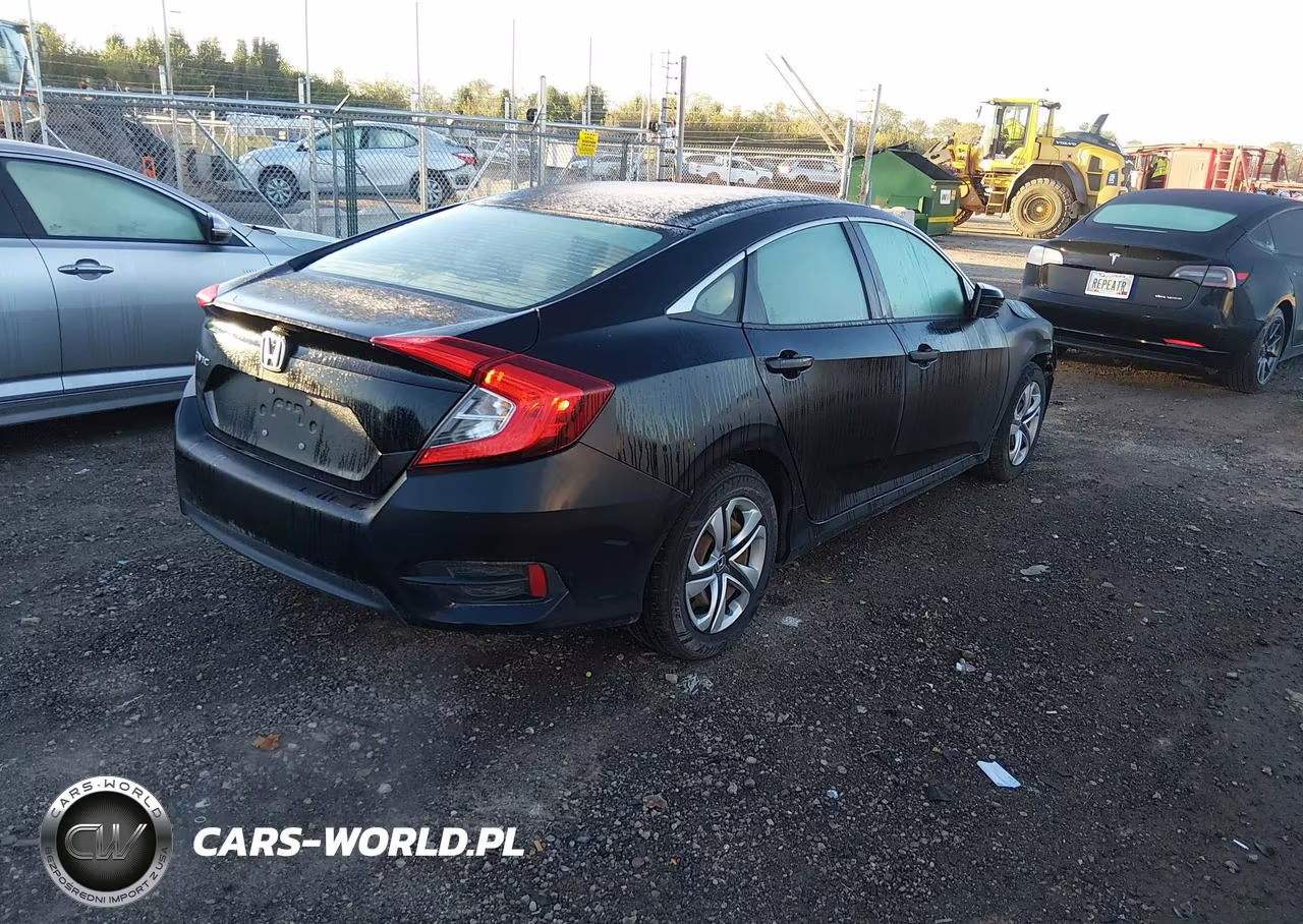 2016 Honda Civic Lx VIN:19XFC2F58GE082433 - 4