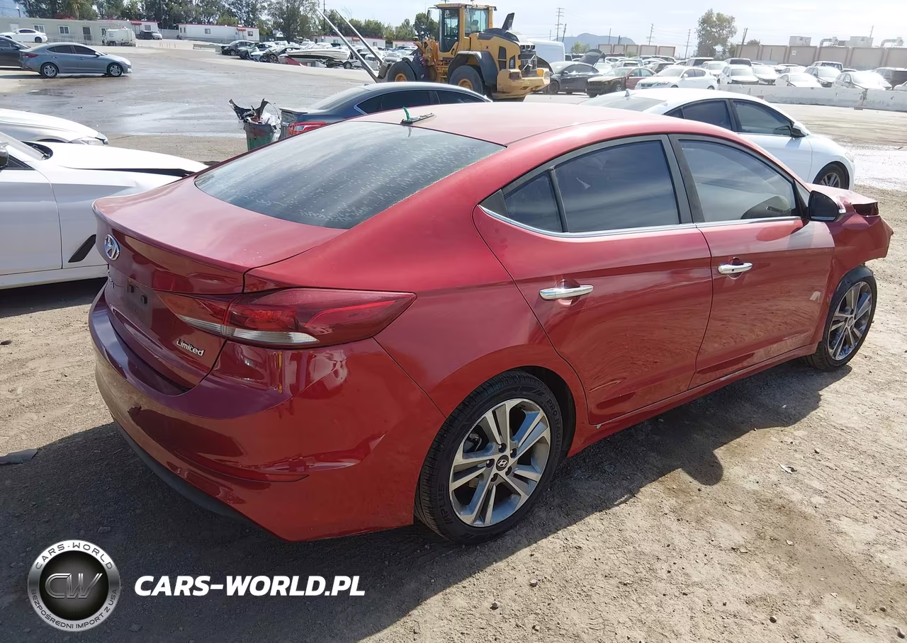 2017 Hyundai Elantra Limited VIN:KMHD84LF1HU263230 - 4