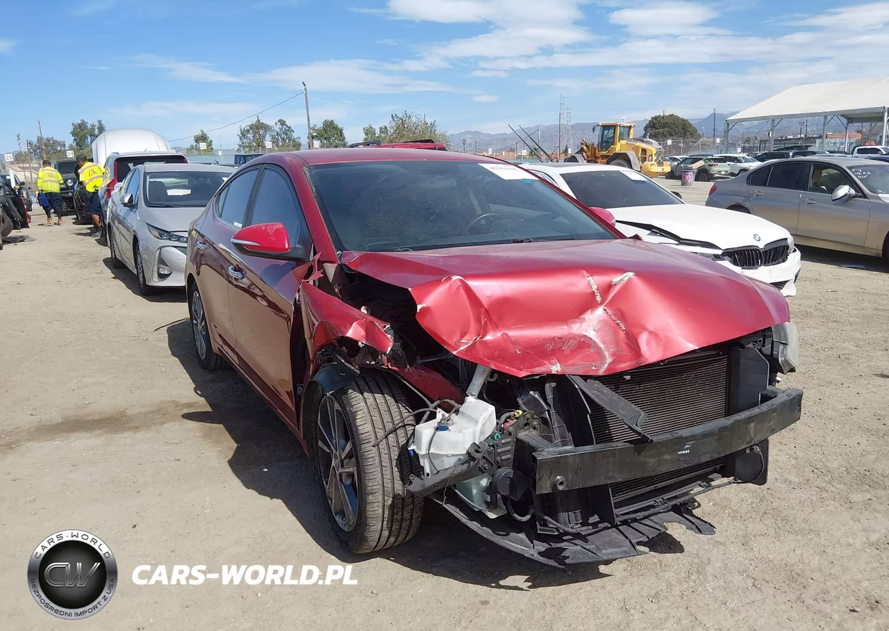 2017 Hyundai Elantra Limited VIN:KMHD84LF1HU263230 - 6