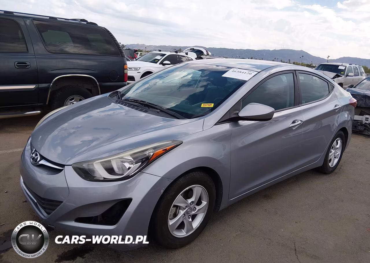 2015 Hyundai Elantra Se VIN:5NPDH4AE1FH640533 - 2