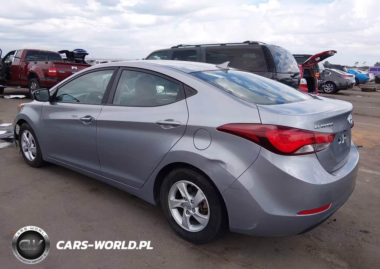2015 Hyundai Elantra Se VIN:5NPDH4AE1FH640533 - 3