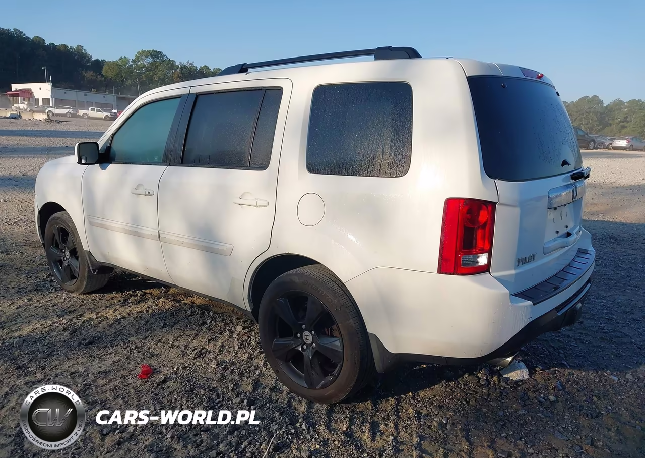 2012 Honda Pilot Ex-L VIN:5FNYF4H50CB075425 - 3