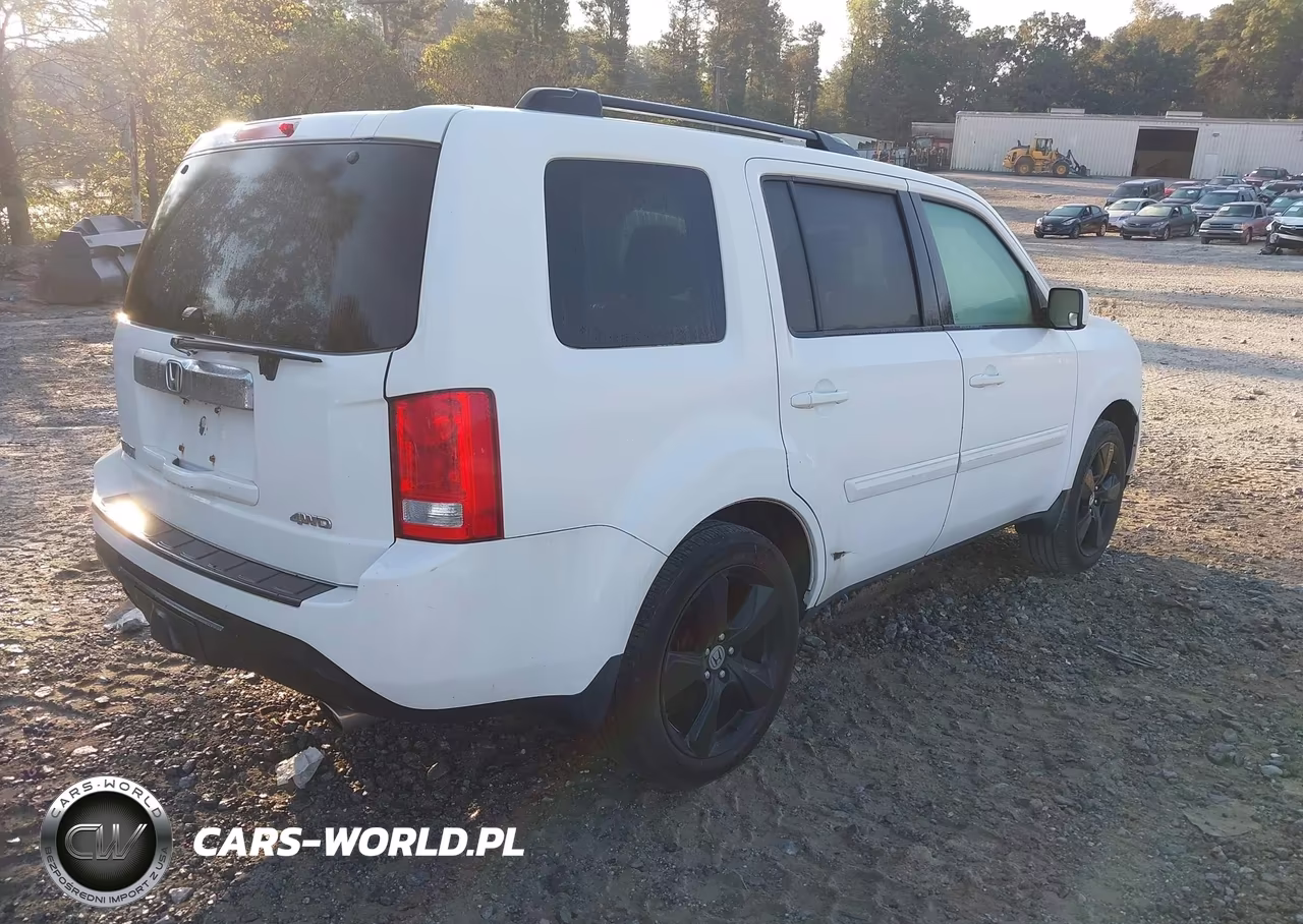 2012 Honda Pilot Ex-L VIN:5FNYF4H50CB075425 - 4