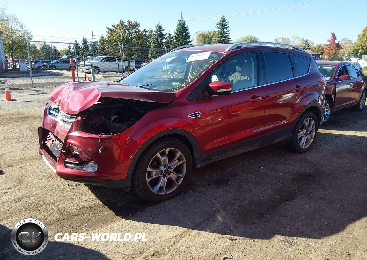 2014 Ford Escape Titanium VIN:1FMCU0JX9EUE34636 - 2