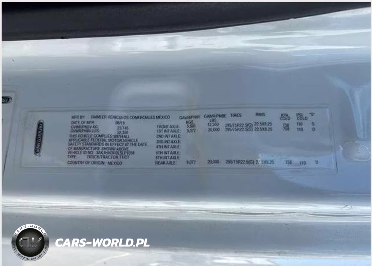 2020 Freightliner New Cascadia 126 VIN:3AKJHHDR0LSLP9358 - 9