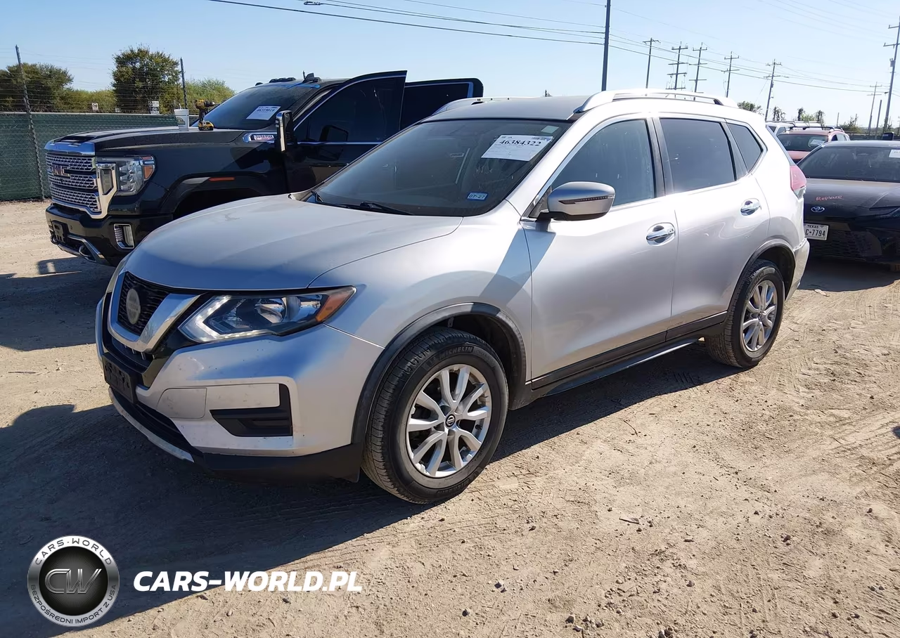 2018 Nissan Rogue Sv VIN:KNMAT2MV4JP559542 - 2