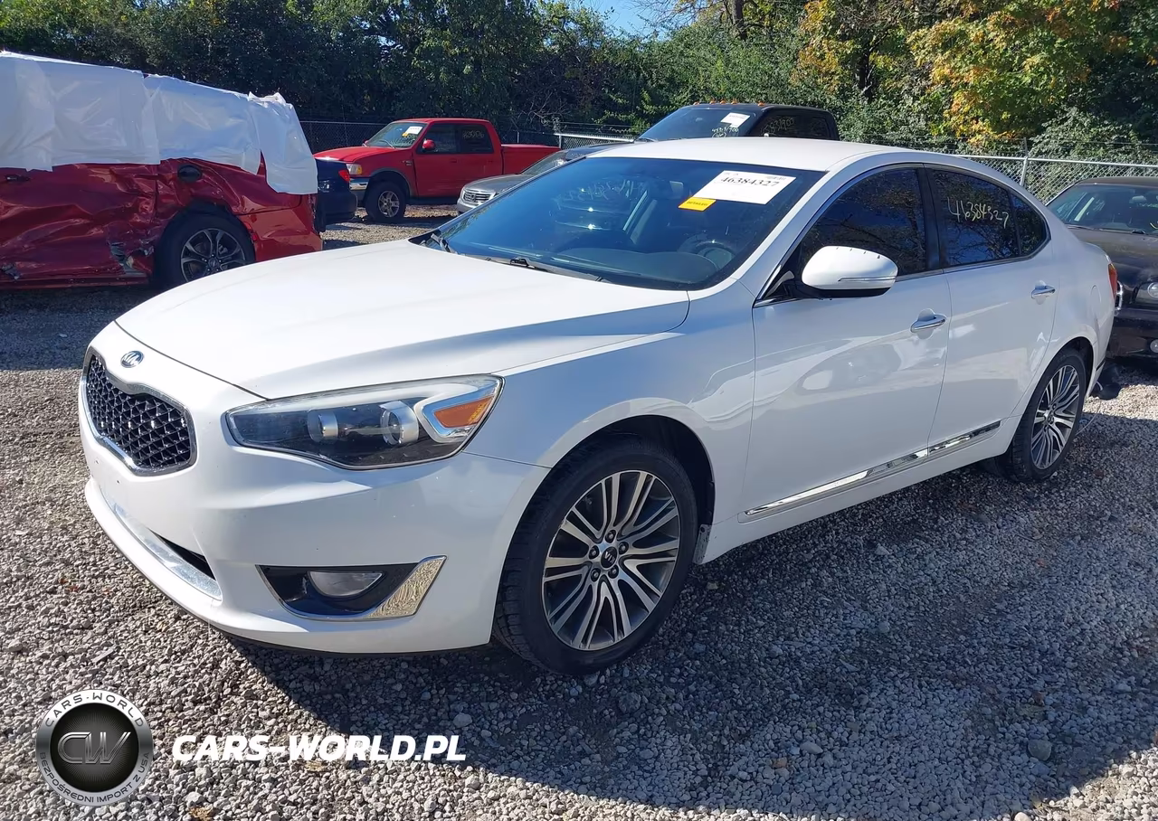 2014 Kia Cadenza Premium VIN:KNALN4D75E5166762 - 2