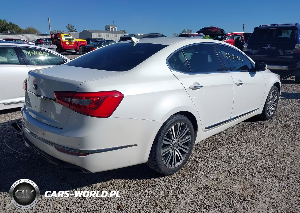 2014 Kia Cadenza Premium VIN:KNALN4D75E5166762 - 4