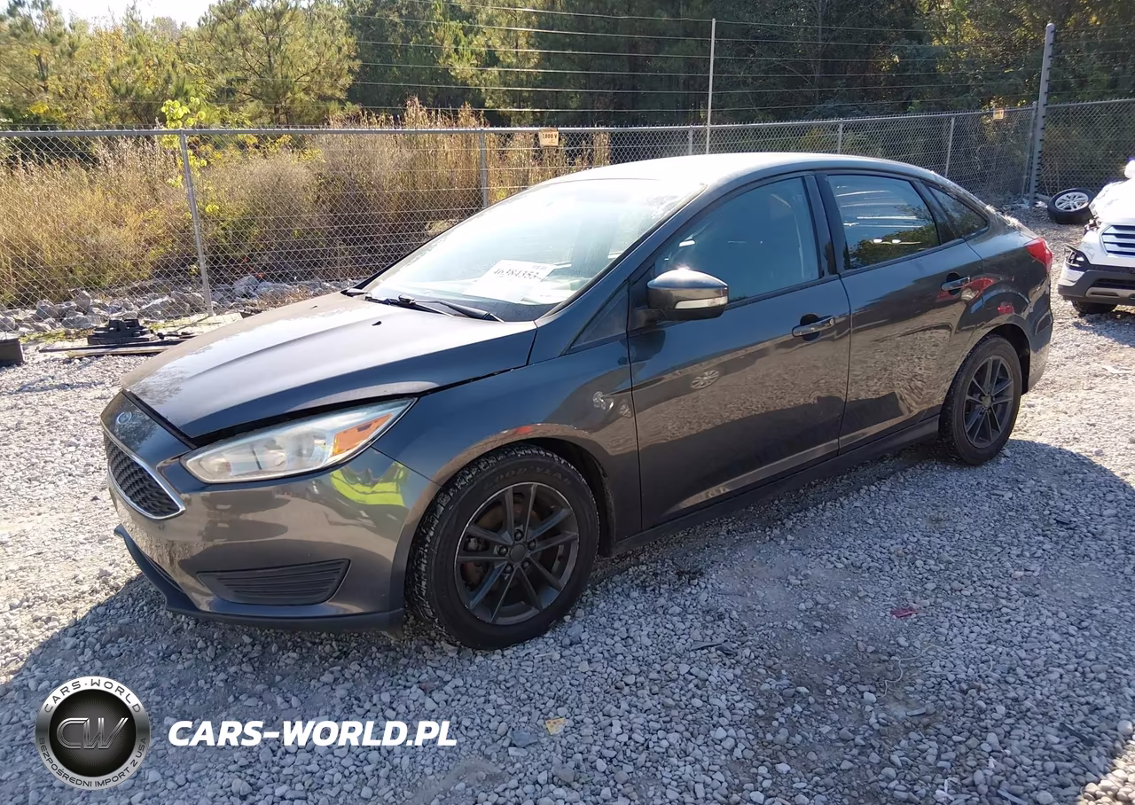 2015 Ford Focus Se VIN:1FADP3F29FL205076 - 2