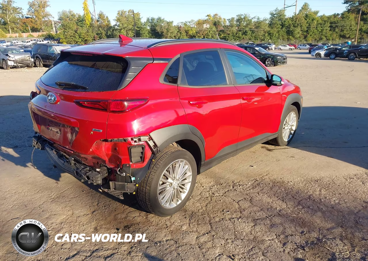 2021 Hyundai Kona Sel Plus VIN:KM8K6CAA9MU723324 - 4