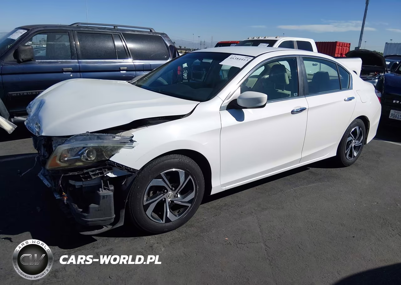 2017 Honda Accord Lx VIN:1HGCR2F36HA120991 - 2