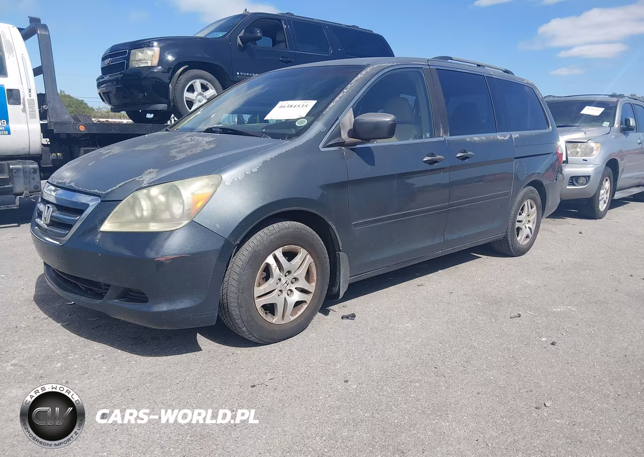 2006 Honda Odyssey Ex VIN:5FNRL38406B402974 - 2