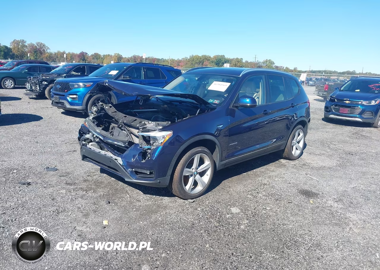 2017 BMW X3 xDrive28I VIN:5UXWX9C35H0T17914 - 2