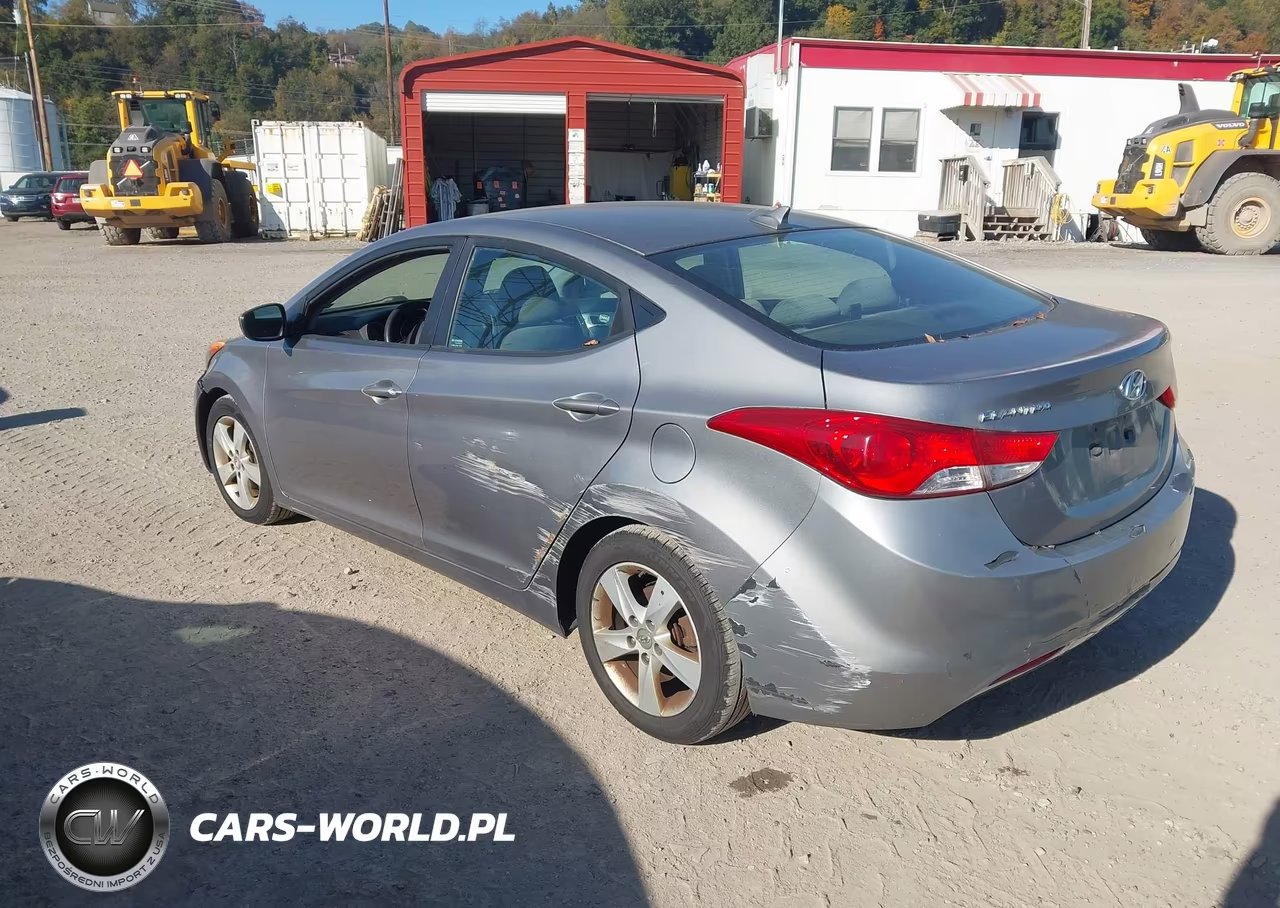 2011 Hyundai Elantra Gls (Ulsan Plant) VIN:KMHDH4AE6BU149127 - 3