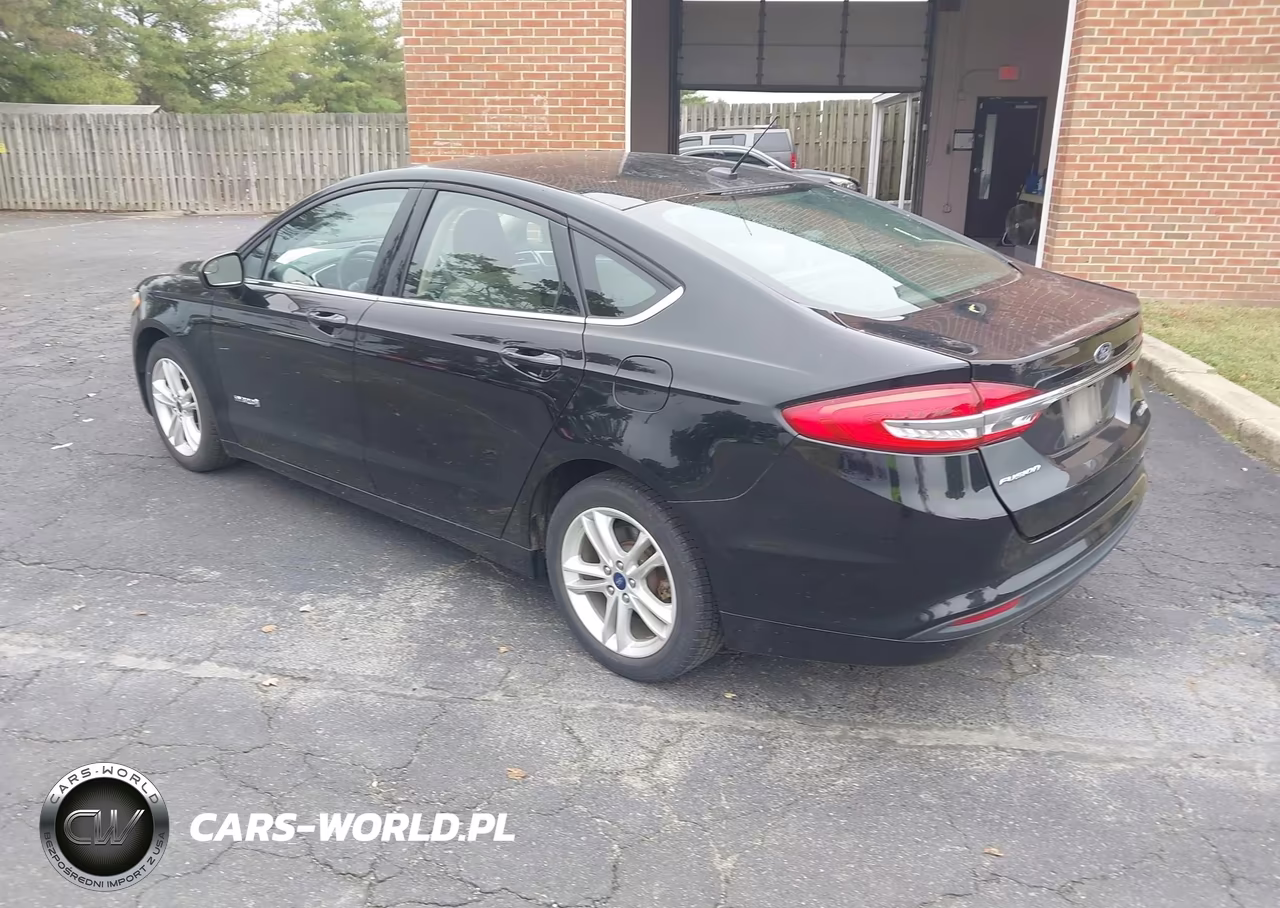 2018 Ford Fusion Hybrid S VIN:3FA6P0UU4JR273727 - 3