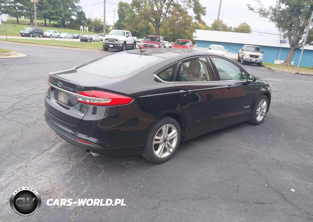 2018 Ford Fusion Hybrid S VIN:3FA6P0UU4JR273727 - 4