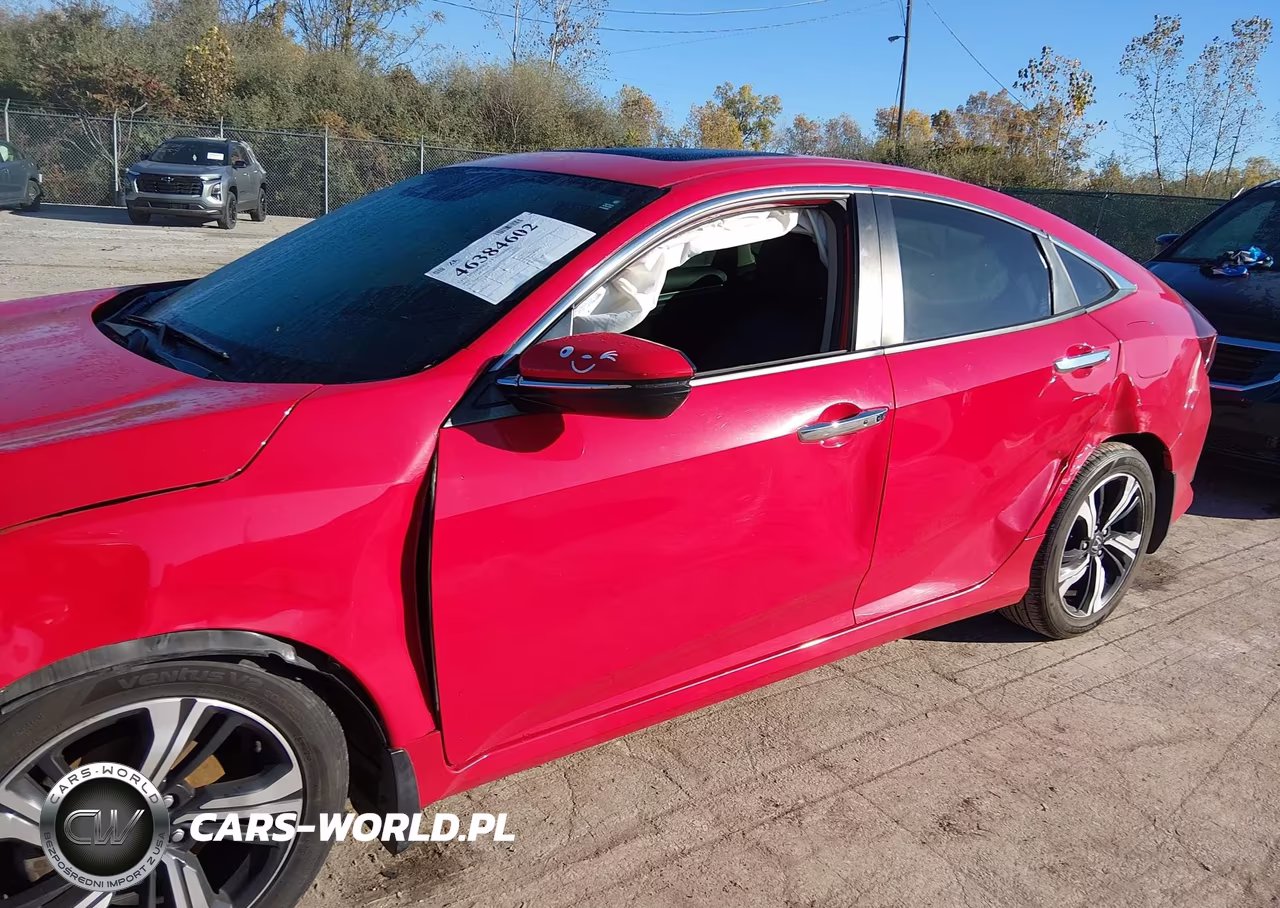 2017 Honda Civic Touring VIN:2HGFC1F94HH642145 - 14