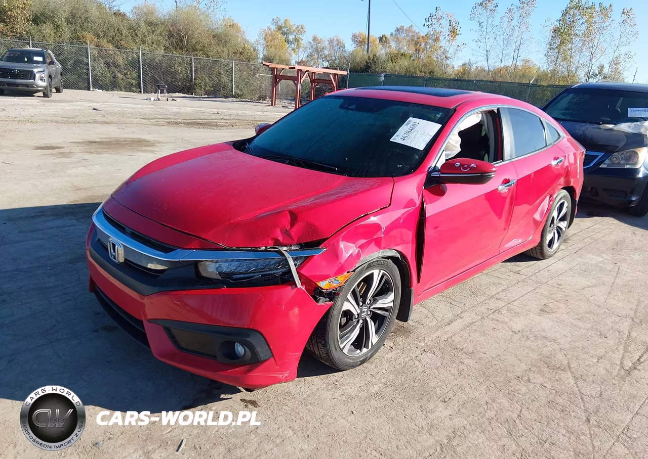 2017 Honda Civic Touring VIN:2HGFC1F94HH642145 - 2