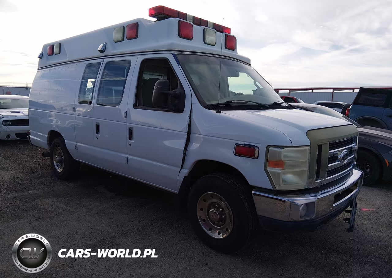 2008 Ford Econoline E350 Super Duty Van VIN:1FDSS34P18DA39448 - 1