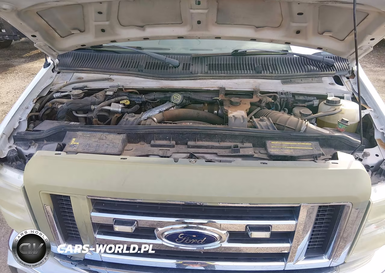 2008 Ford Econoline E350 Super Duty Van VIN:1FDSS34P18DA39448 - 10